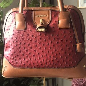 EUC LONDON FOG DOMB TOP SHOULDER BAG